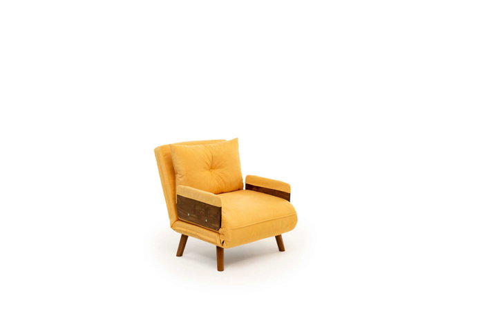 Atelier Del Sofa Cosmo Single - Amarillo Mostaza